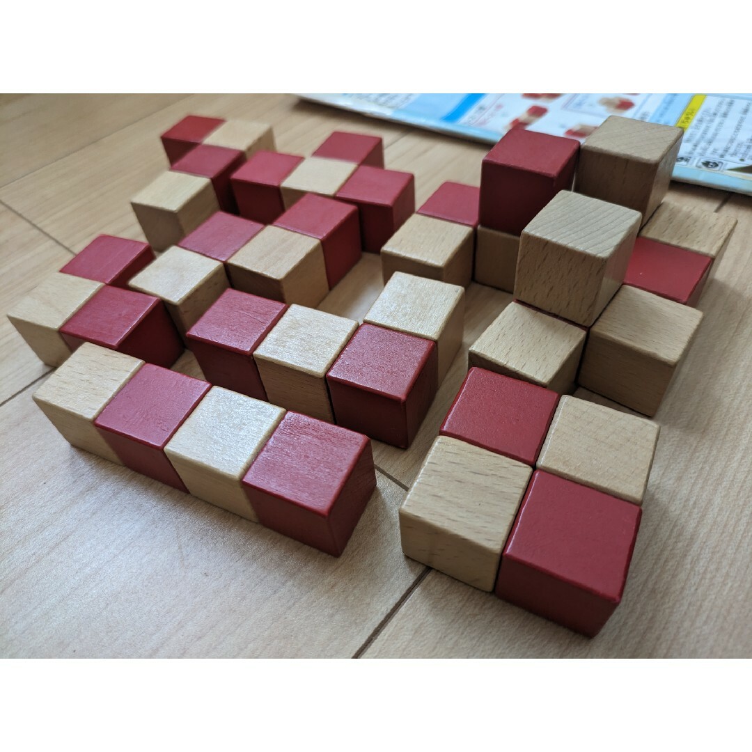 KUMON(クモン)の週末破棄予定 公文 空間パズル １０ピース 知育玩具 キッズ/ベビー/マタニティのおもちゃ(知育玩具)の商品写真