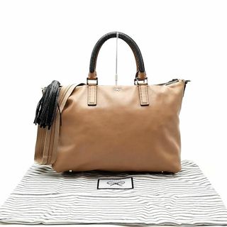 ANYA HINDMARCH - 美品 アニヤハインドマーチ ショルダーバッグ レザー 03-24032302