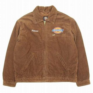 シュプリーム(Supreme)の極美品 22AW シュプリーム×ディッキーズ コーデュロイワークジャケット L(ブルゾン)