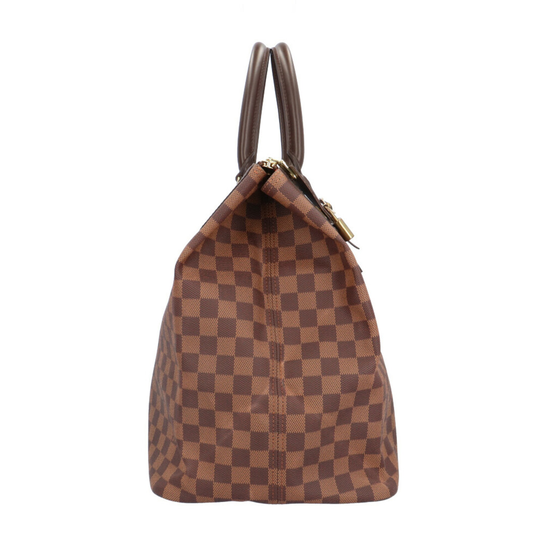 LOUIS VUITTON(ルイヴィトン)のルイヴィトン グリニッジPM ダミエ ハンドバッグ ダミエキャンバス N41165 ブラウン ユニセックス LOUIS VUITTON  中古 レディースのバッグ(ハンドバッグ)の商品写真