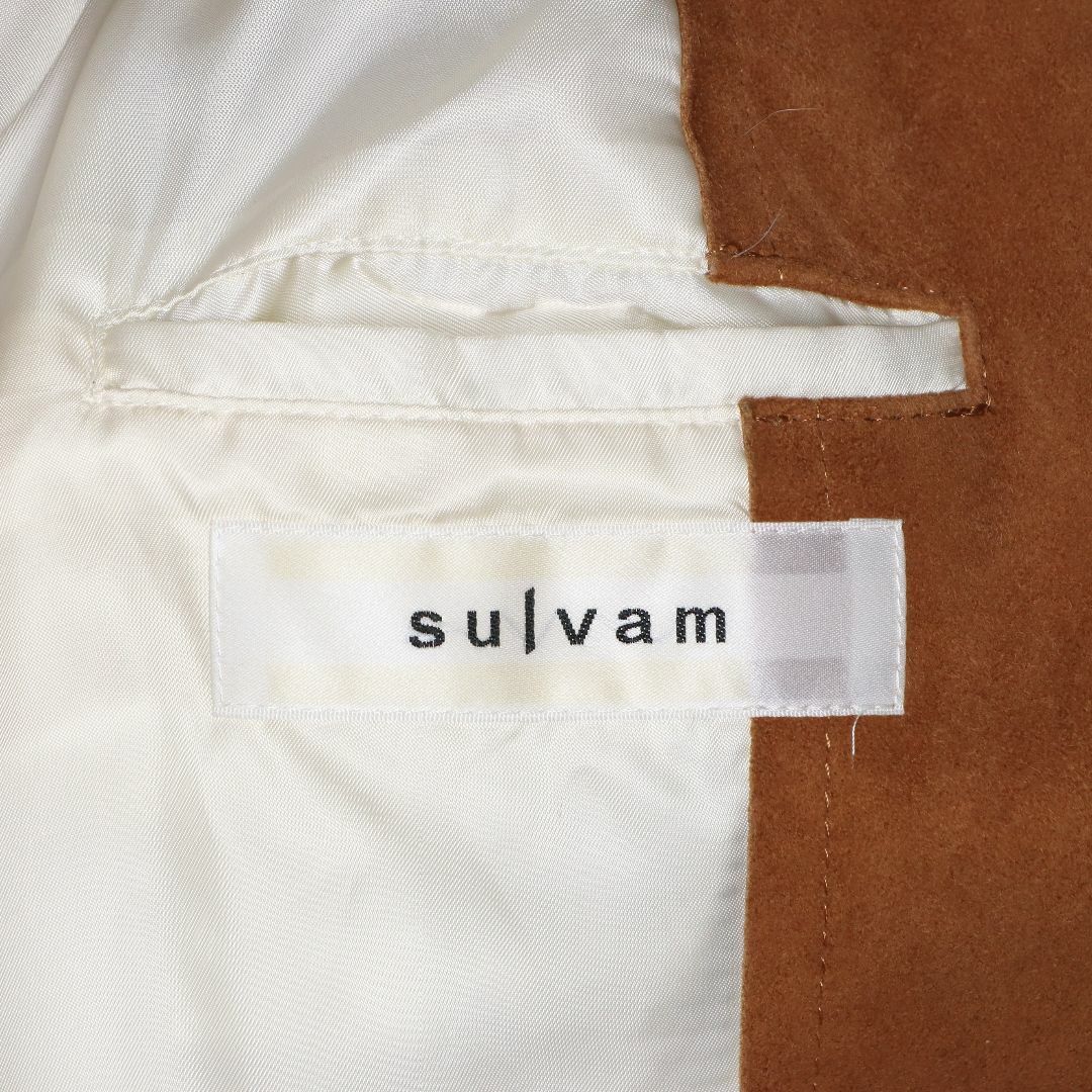 sulvam - サルバム16AWスエードオーバーコートMレザー ヨウジ sulvam - サルバム16AWスエードオーバーコートMレザー ヨウジ