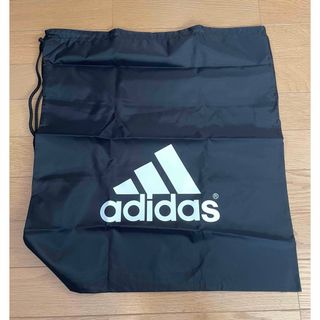 アディダス(adidas)の匿名配送 非売品 アディダス ナップザック ナイロン 黒(バッグパック/リュック)