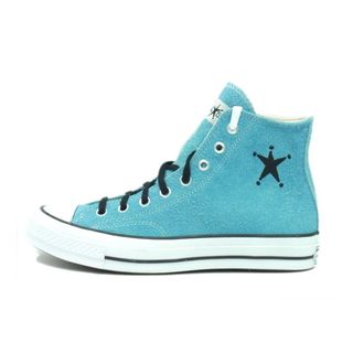 コンバース(CONVERSE)のステューシー STUSSY × コンバース CONVERSE ■ 【 CT70 HI SKY BLUE A07663C 】 チャック テイラー 70 ハイ カット スニーカー s2758(スニーカー)