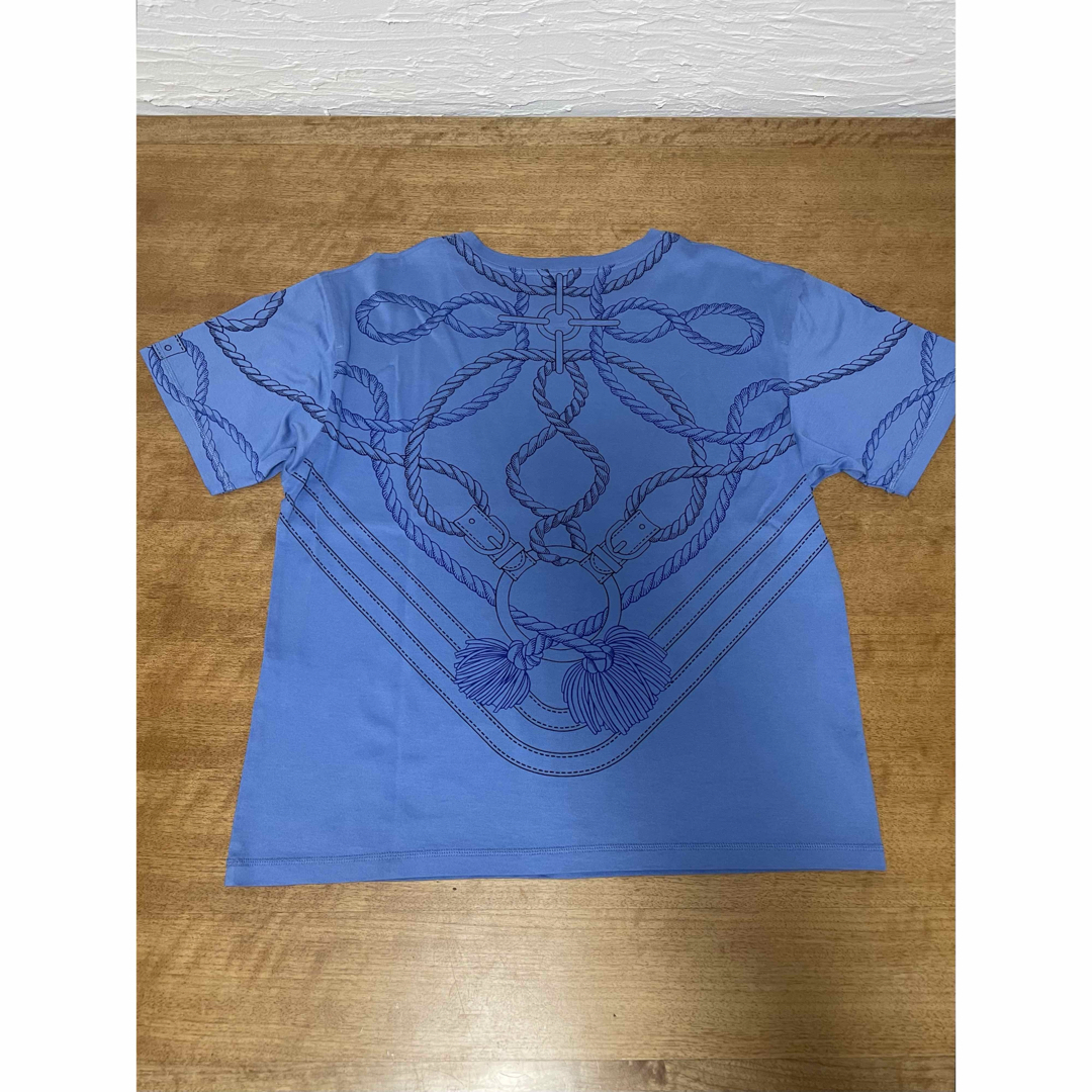 【HERMES】ロープ柄Tシャツ36品番06-7713