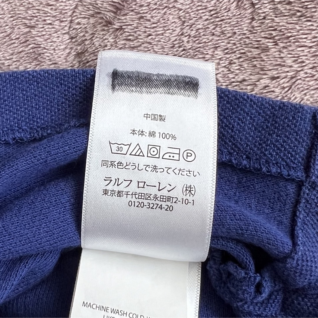 POLO RALPH LAUREN(ポロラルフローレン)のラルフローレン 長袖ポロシャツ 4T/110 キッズ/ベビー/マタニティのキッズ服男の子用(90cm~)(Tシャツ/カットソー)の商品写真