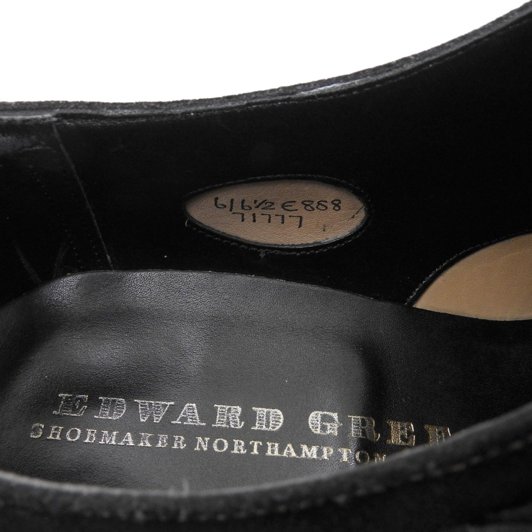 EDWARD GREEN(エドワードグリーン)のエドワードグリーン 美品 ウェストミンスター ダブルモンク シューズ メンズ ブラック スエード 6 1/2 6.5 メンズの靴/シューズ(ドレス/ビジネス)の商品写真