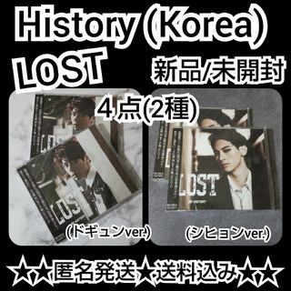 History (Korea)【限定品】CD「LOST」４点(2種) シヒョン(K-POP/アジア)