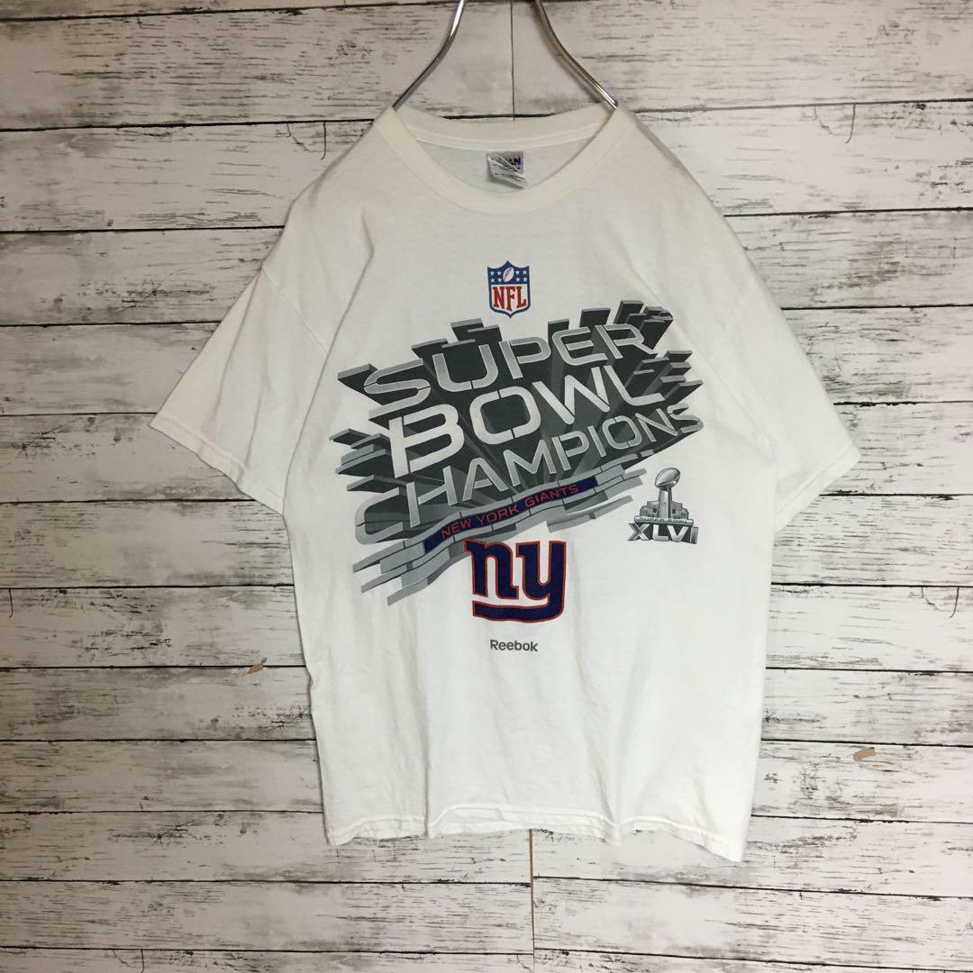 GILDAN(ギルタン)の【人気カラー白】ギルダン　半袖プリントTシャツ　NFL リーボック　K219 メンズのトップス(Tシャツ/カットソー(半袖/袖なし))の商品写真