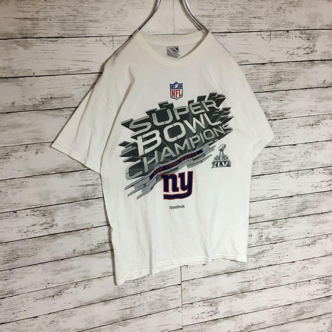 GILDAN(ギルタン)の【人気カラー白】ギルダン　半袖プリントTシャツ　NFL リーボック　K219 メンズのトップス(Tシャツ/カットソー(半袖/袖なし))の商品写真