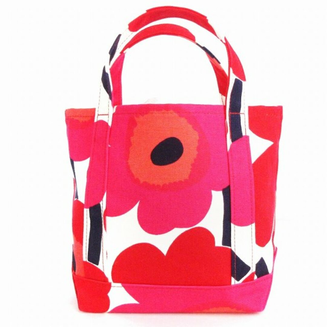 marimekko(マリメッコ)のマリメッコ ウニッコ ハンドバッグ 総柄 花柄 ピンク 鞄 ■SM1 レディースのバッグ(ハンドバッグ)の商品写真