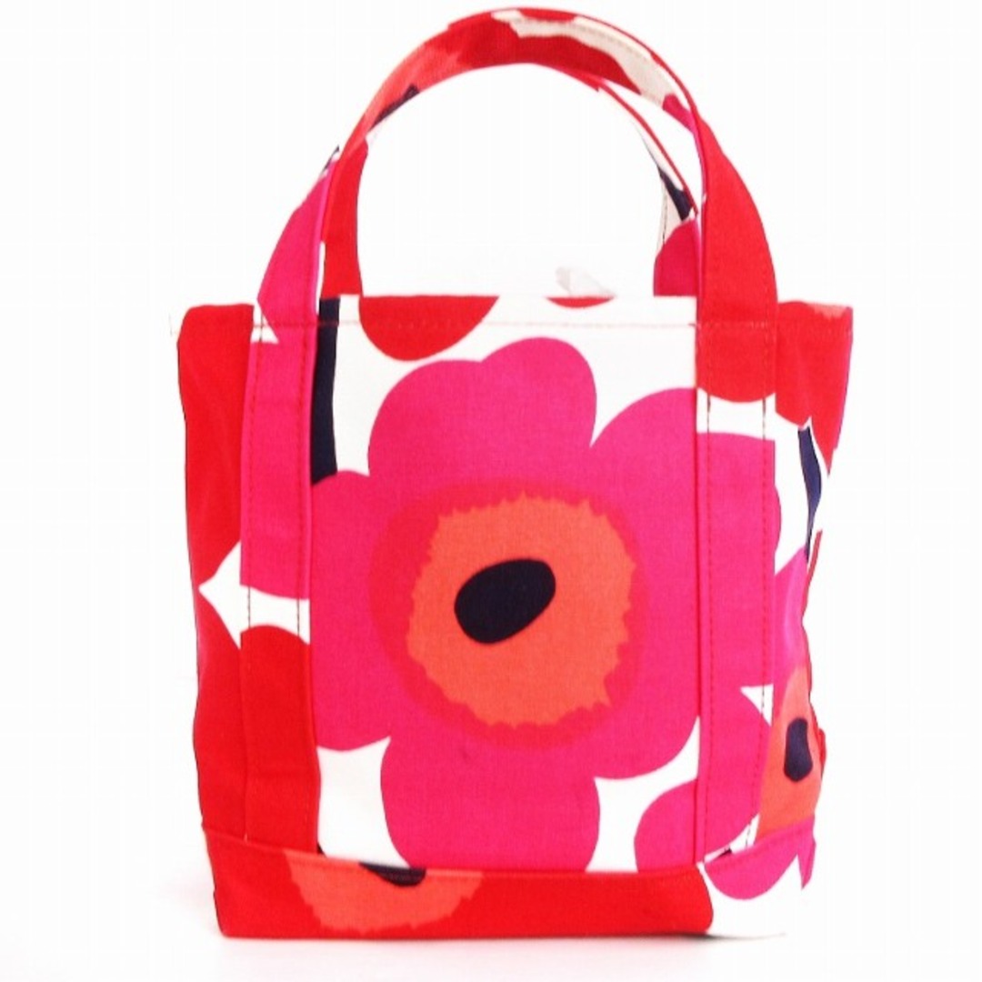 marimekko(マリメッコ)のマリメッコ ウニッコ ハンドバッグ 総柄 花柄 ピンク 鞄 ■SM1 レディースのバッグ(ハンドバッグ)の商品写真