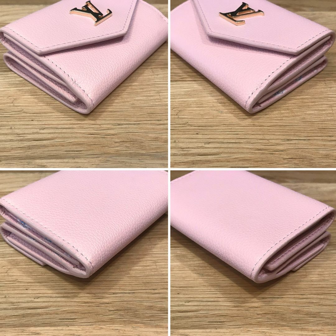 LOUIS VUITTON(ルイヴィトン)の超美品 ルイヴィトン 2022年日本限定 ポルトフォイユロックミニ ピンク 財布 レディースのファッション小物(財布)の商品写真