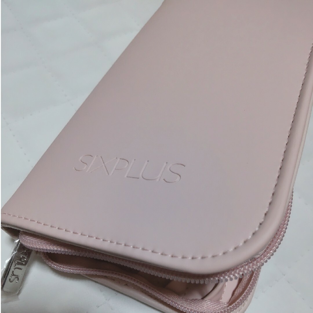 SIXPLUS(シックスプラス)のSIXPLUS シックスプラスピンク×ラベンダーメイクブラシ9本セット コスメ/美容のメイク道具/ケアグッズ(ブラシ・チップ)の商品写真