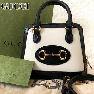 GUCCI - 未使用 付属品完備✨GUCCI ハンドバッグ 2way ホース GUCCI - 未使用 付属品完備✨GUCCI ハンドバッグ 2way ホース
