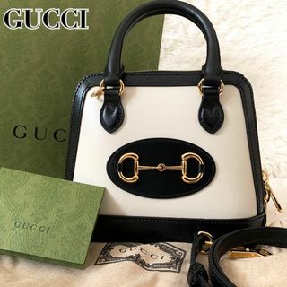 グッチ(Gucci)の未使用 付属品完備✨GUCCI ハンドバッグ 2way ホースビット レザー(ショルダーバッグ)