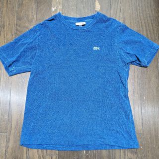 ラコステ(LACOSTE)のラコステ Tシャツ インディゴ ジャージー US Sサイズ 半袖(シャツ)