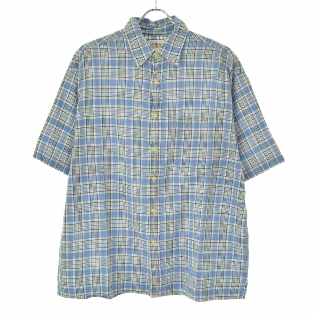 J.Crew(ジェイクルー)の【JCREW】90s チェック柄インド綿半袖シャツ メンズのトップス(シャツ)の商品写真