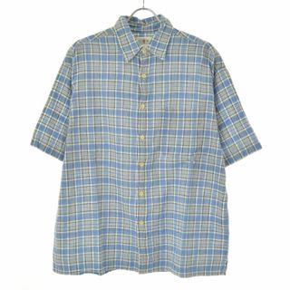 J.Crew - 【JCREW】90s チェック柄インド綿半袖シャツ