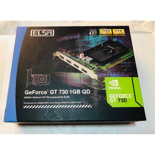 エルザ(ELSA)のGeFores  GT 730   1GB  4画面出力(PCパーツ)