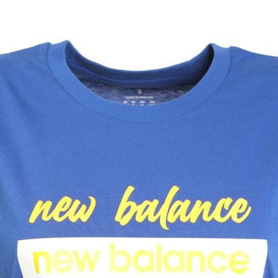 New Balance(ニューバランス)のニューバランスレディースロゴTシャツ紺M レディースのトップス(Tシャツ(半袖/袖なし))の商品写真