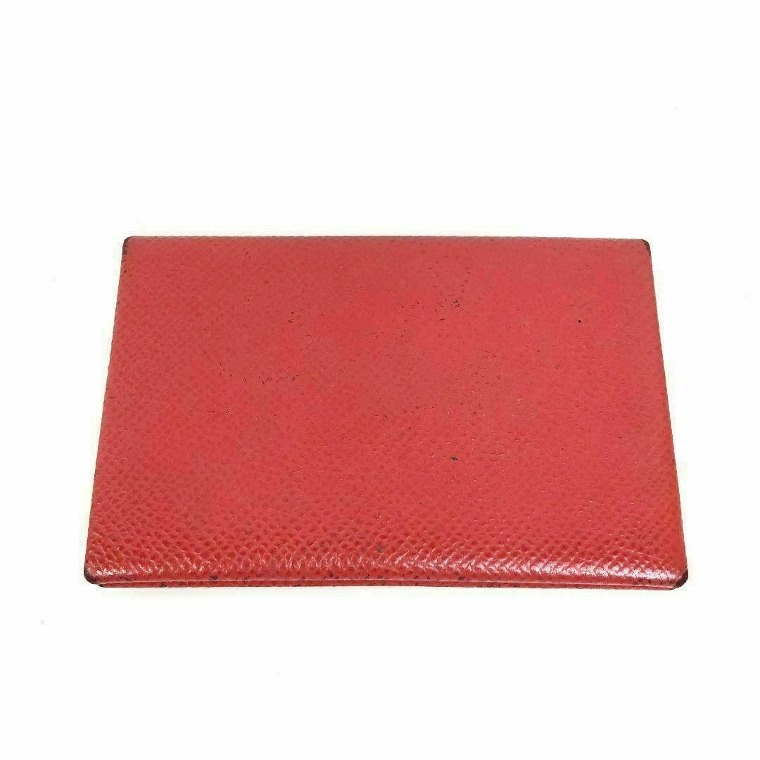 【美品】HERMES カルヴィ 財布箱付き 赤 【美品】HERMES カルヴィ 財布箱付き 赤