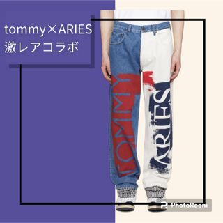 TOMMY JEANS - 【激レア】TOMMY ARIESコラボ　デニムパンツ　トミー　アリーズ　30