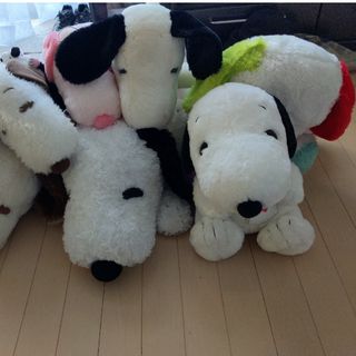 スヌーピー(SNOOPY)のスヌーピー　ぬいぐるみ　10体まとめて(キャラクターグッズ)