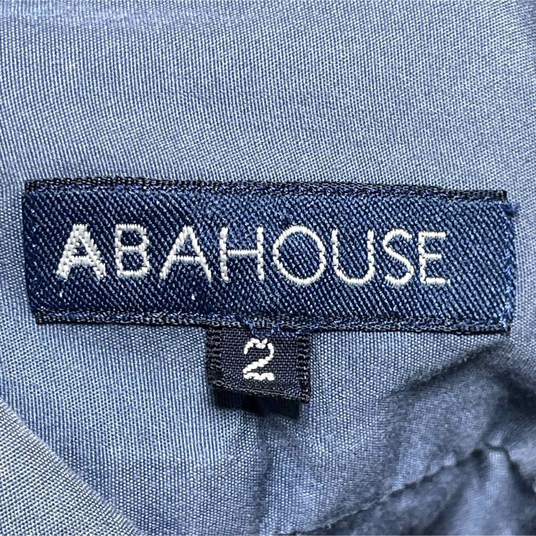 ABAHOUSE(アバハウス)のABAHOUSE アバハウス 長袖シャツ size 2 メンズのトップス(シャツ)の商品写真