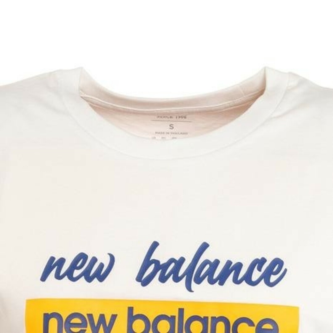 New Balance(ニューバランス)の現品限り【本日値下げ】3700→2200ニューバランスレディースロゴTシャツ白L レディースのトップス(Tシャツ(半袖/袖なし))の商品写真