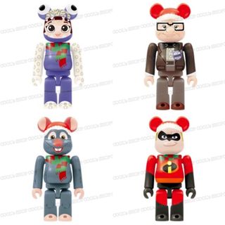 ベアブリック(BE@RBRICK)のB 4個セット Disney PIXAR Happyくじ ベアブリック TOY(その他)