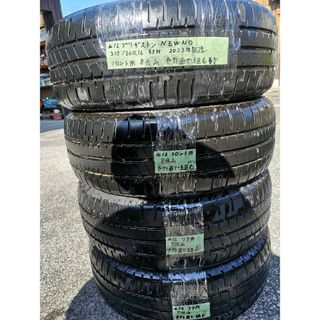 ブリヂストン(BRIDGESTONE)の⑫中古　ブリヂストン　NEWNO　215/60R16　サマータイヤ４本セット(タイヤ)