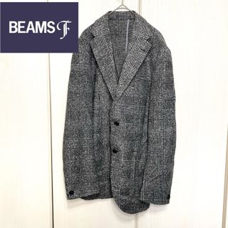 ビームスエフ(BEAMS F)の【ほぼ新品】BEAMS F ビームスF グレンチェックジャケット(テーラードジャケット)