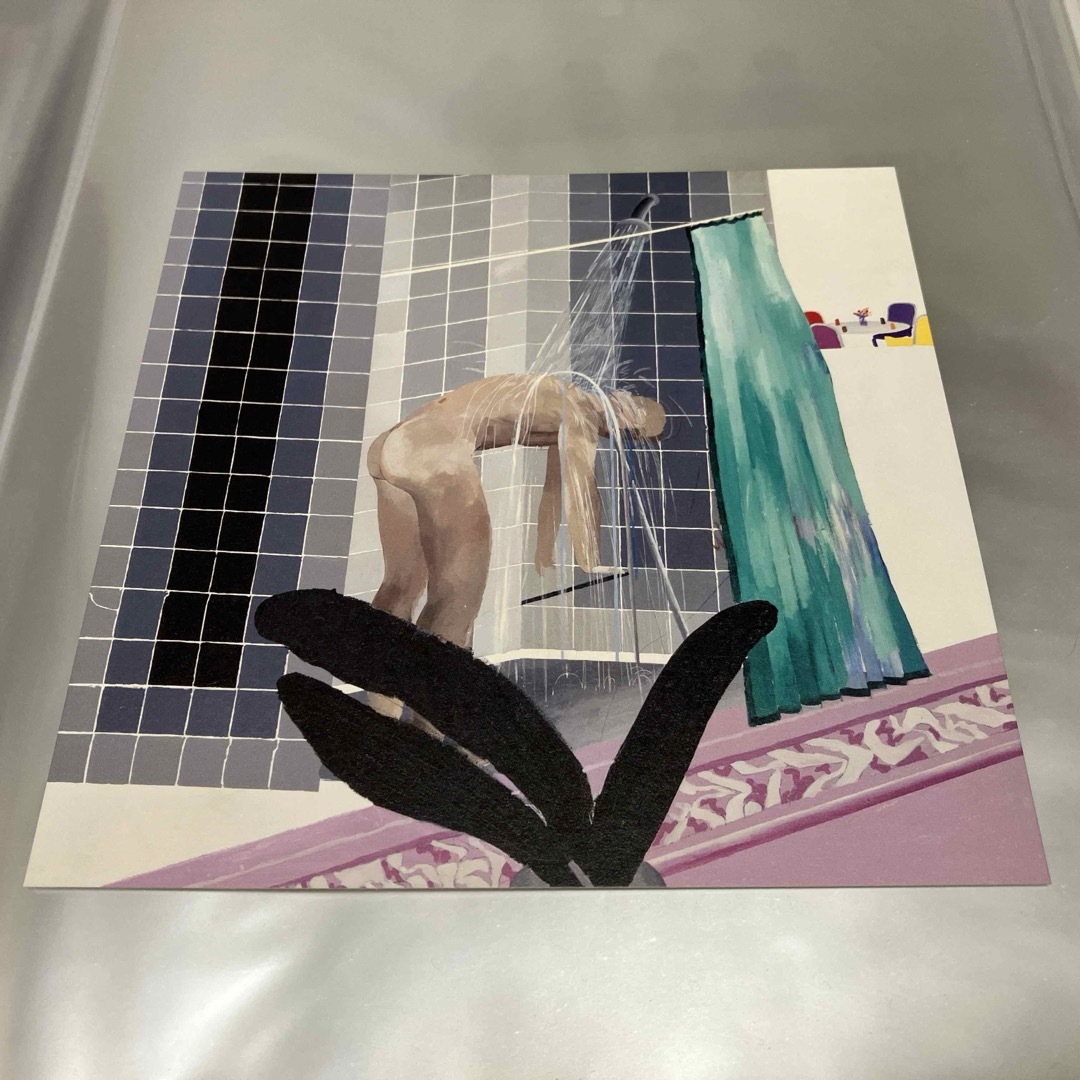 デイヴィッド・ホックニー展 ビバリーヒルズのシャワーを浴びる男 ポストカード エンタメ/ホビーのエンタメ その他(その他)の商品写真