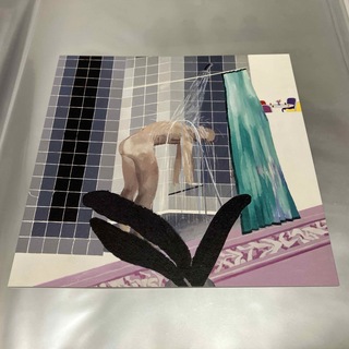 デイヴィッド・ホックニー展 ビバリーヒルズのシャワーを浴びる男 ポストカード(その他)