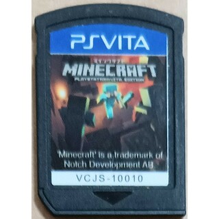 プレイステーションヴィータ(PlayStation Vita)のジャンク品　 Minecraft マインクラフト　PS Vita(携帯用ゲームソフト)