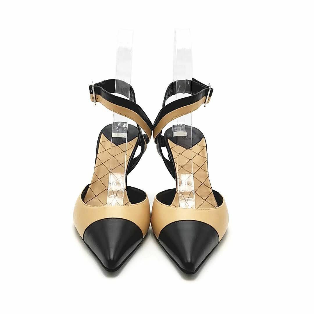 CHANEL - 超美品 シャネル CHANEL パンプス バイカラー 03 CHANEL - 超美品 シャネル CHANEL パンプス バイカラー 03