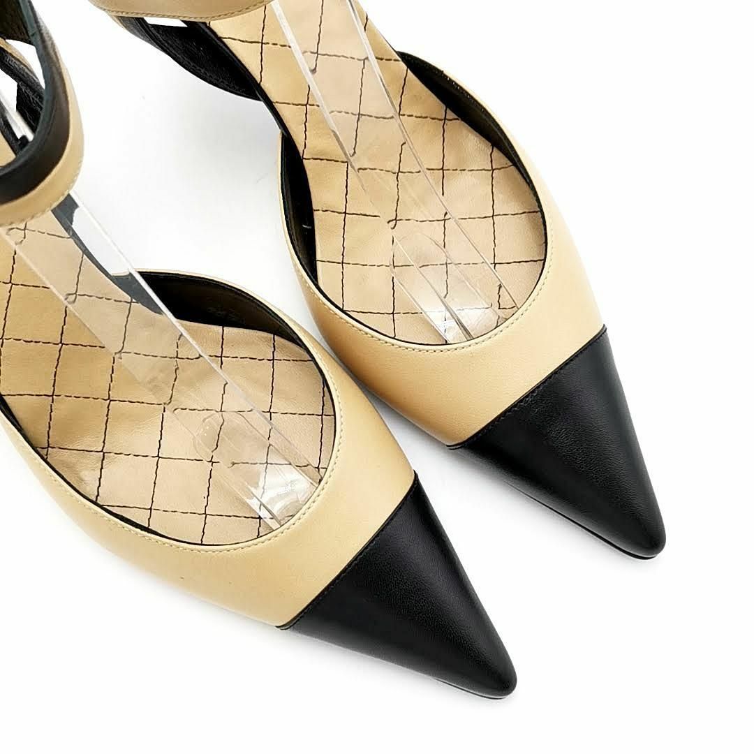 CHANEL - 超美品 シャネル CHANEL パンプス バイカラー 03 CHANEL - 超美品 シャネル CHANEL パンプス バイカラー 03
