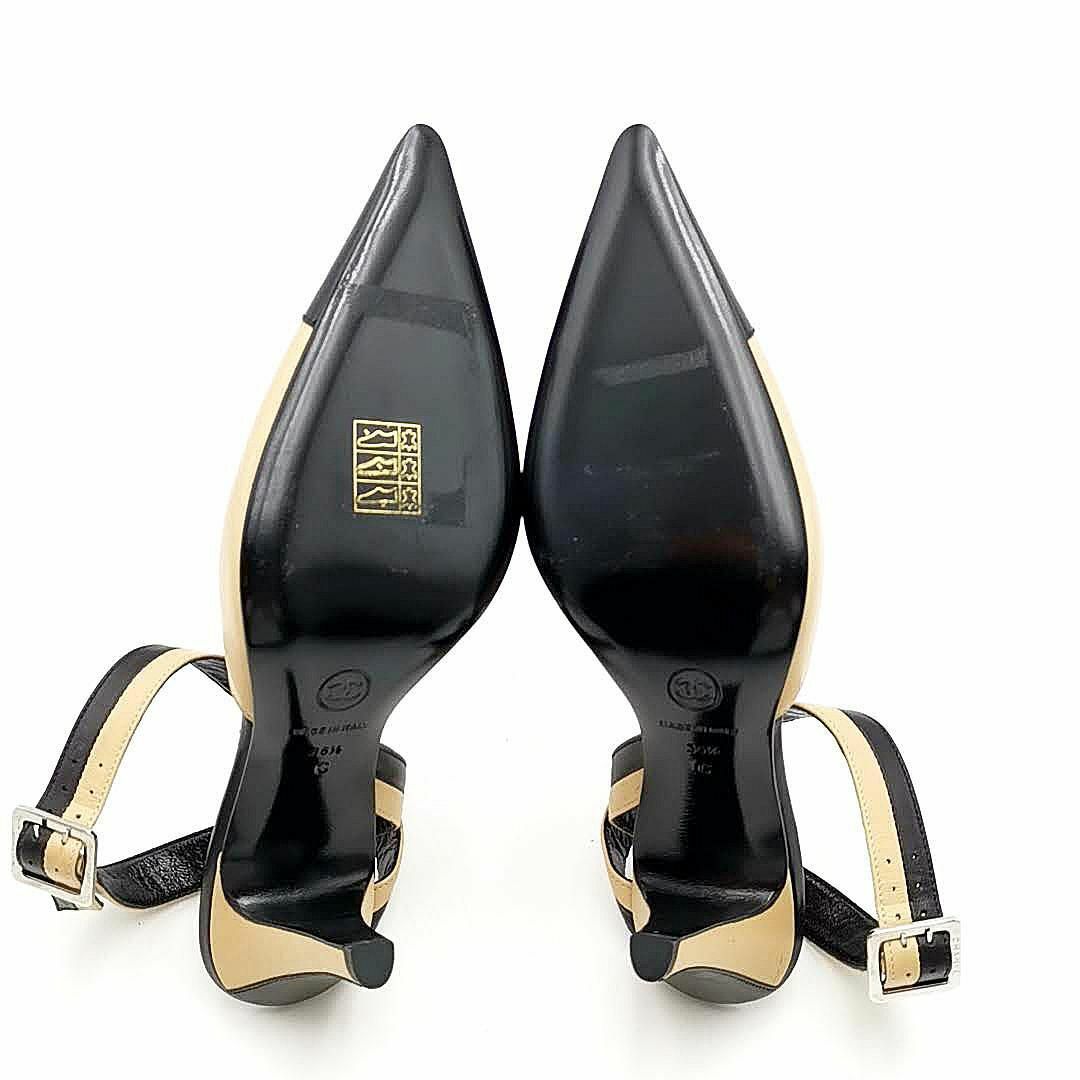 CHANEL - 超美品 シャネル CHANEL パンプス バイカラー 03 CHANEL - 超美品 シャネル CHANEL パンプス バイカラー 03