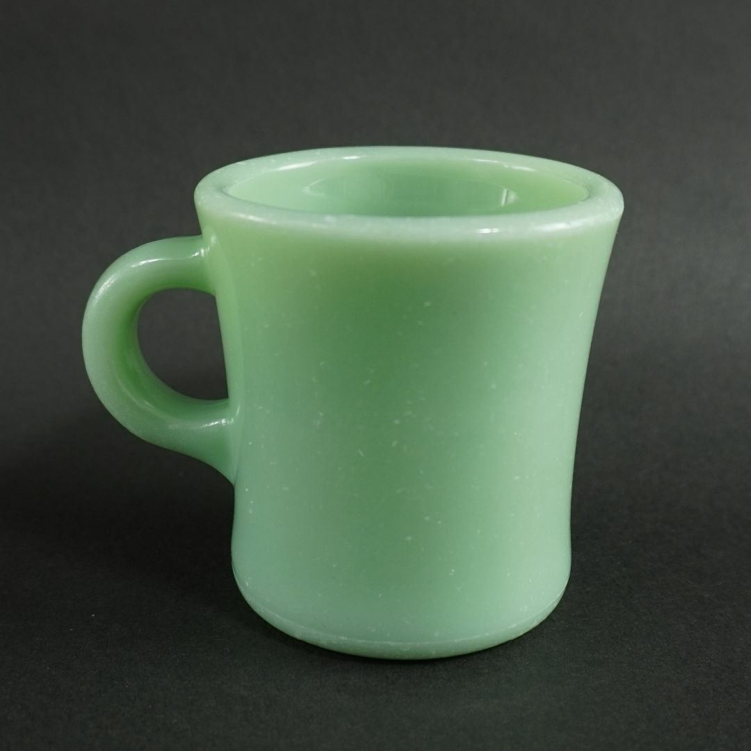 Fire-King(ファイヤーキング)のFire King JADE-ITE C-Handle Heavy Mug ② インテリア/住まい/日用品のキッチン/食器(グラス/カップ)の商品写真