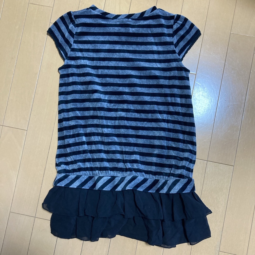 HusHush(ハッシュアッシュ)の130センチ　チュニック キッズ/ベビー/マタニティのキッズ服女の子用(90cm~)(Tシャツ/カットソー)の商品写真