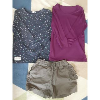 セラフ(Seraph)の🌸120.130  肌着2枚♪＋ハーフパンツ　Seraph、UNIQLO(下着)