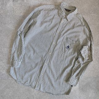 ブルックスブラザース(Brooks Brothers)の【BrooksBrothers】ブルックスブラザーズ ロゴ刺繍 チェックシャツ(シャツ)