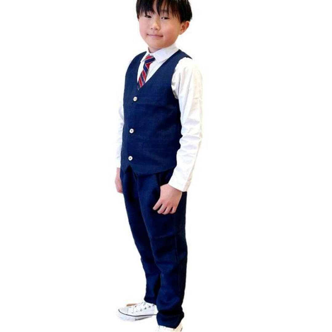 【並行輸入】キッズ フォーマルスーツ 5点セットpk19072 キッズ/ベビー/マタニティのキッズ服男の子用(90cm~)(ドレス/フォーマル)の商品写真