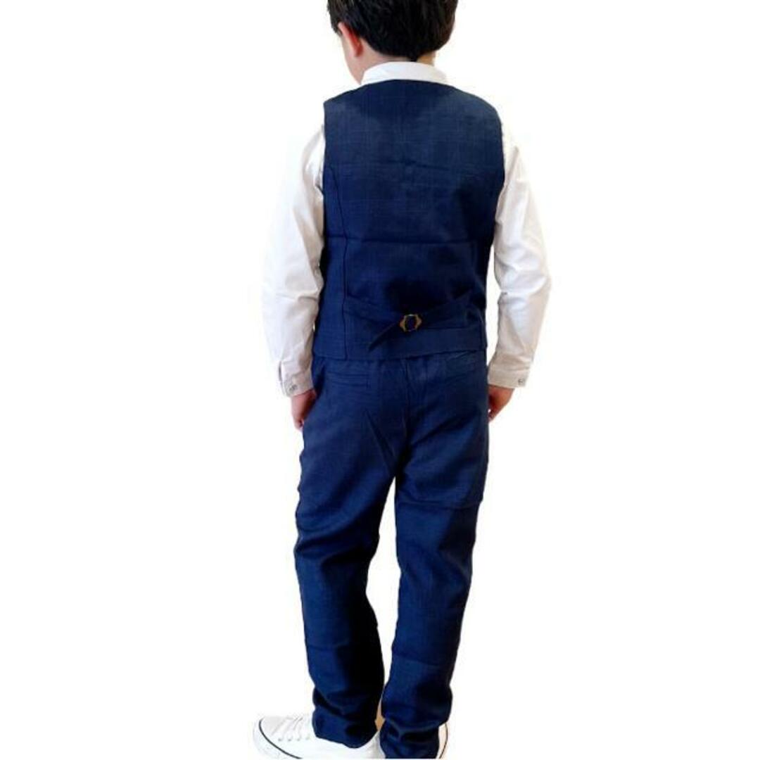 【並行輸入】キッズ フォーマルスーツ 5点セットpk19072 キッズ/ベビー/マタニティのキッズ服男の子用(90cm~)(ドレス/フォーマル)の商品写真