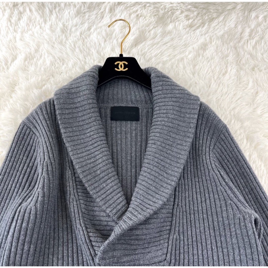 junhashimoto(ジュンハシモト)の極美品✨junhashimoto ニット　セーター　ショールカラー　お洒落　XL メンズのトップス(ニット/セーター)の商品写真