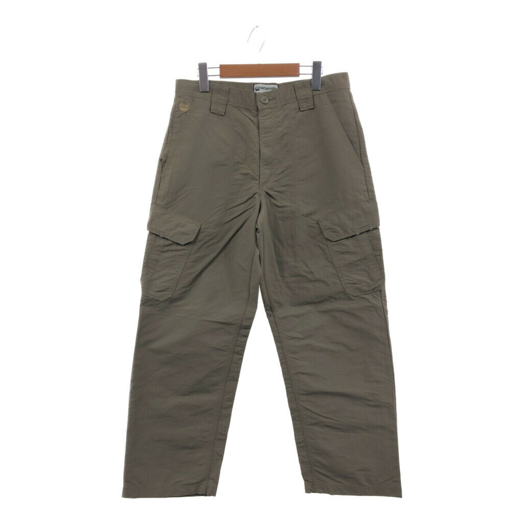 Wrangler(ラングラー)のWrangler ラングラー ナイロン カーゴパンツ ワーク ベージュ (メンズ 32/30) 中古 古着 Q2293 メンズのパンツ(その他)の商品写真