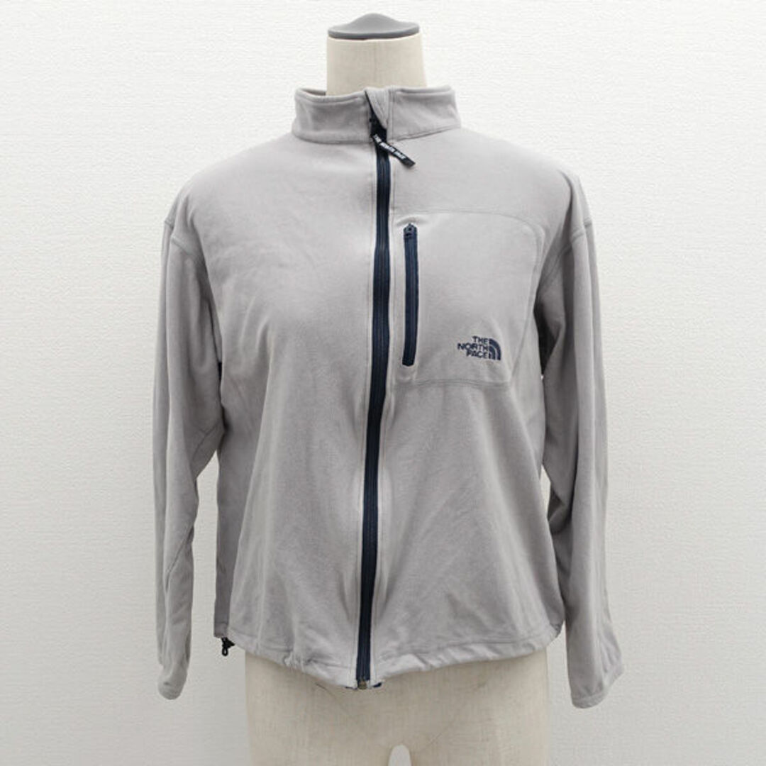 THE NORTH FACE / ノースフェイス ◆フリースジャケット/Thermal Pull Overグレー/サイズL NLW41300 【レディース/ガールズ/LADY/女性/婦人】 【古着】 レディースファッション【中古】 [0220469122] レディースのジャケット/アウター(ロングコート)の商品写真