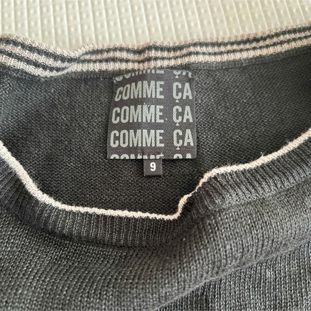 COMME CA ISM(コムサイズム)のコムササマーニット レディースのトップス(Tシャツ(半袖/袖なし))の商品写真