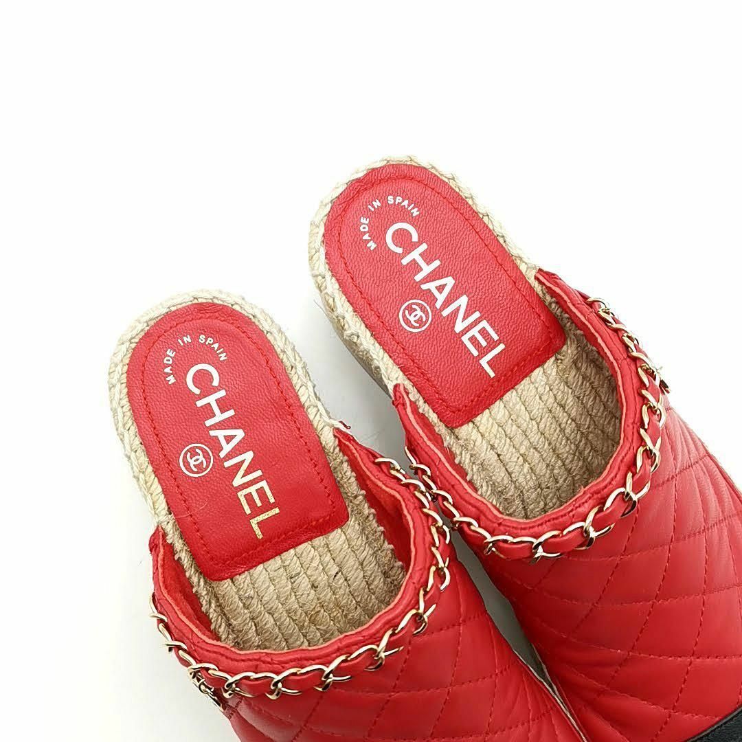 CHANEL(シャネル)の超美品 シャネル CHANEL サンダル マトラッセ 03-24032403 レディースの靴/シューズ(サンダル)の商品写真