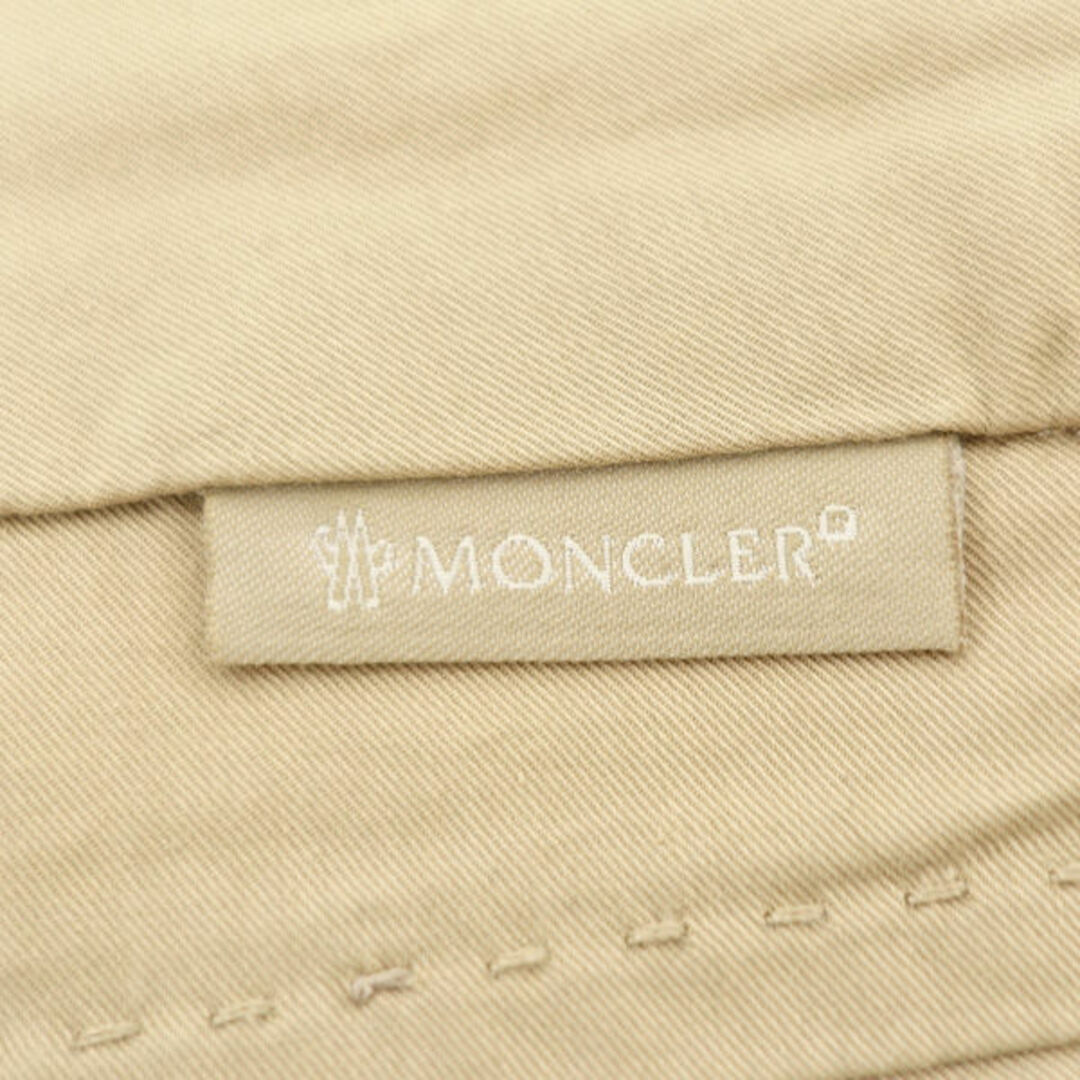 MONCLER(モンクレール)のMONCLER / モンクレール ◆コットンパンツ/ストレッチ/カーキ/サイズ40 54351 【レディース/ガールズ/LADY/女性/婦人】 【古着】 レディースファッション【中古】 [0220476273] レディースのパンツ(ショートパンツ)の商品写真